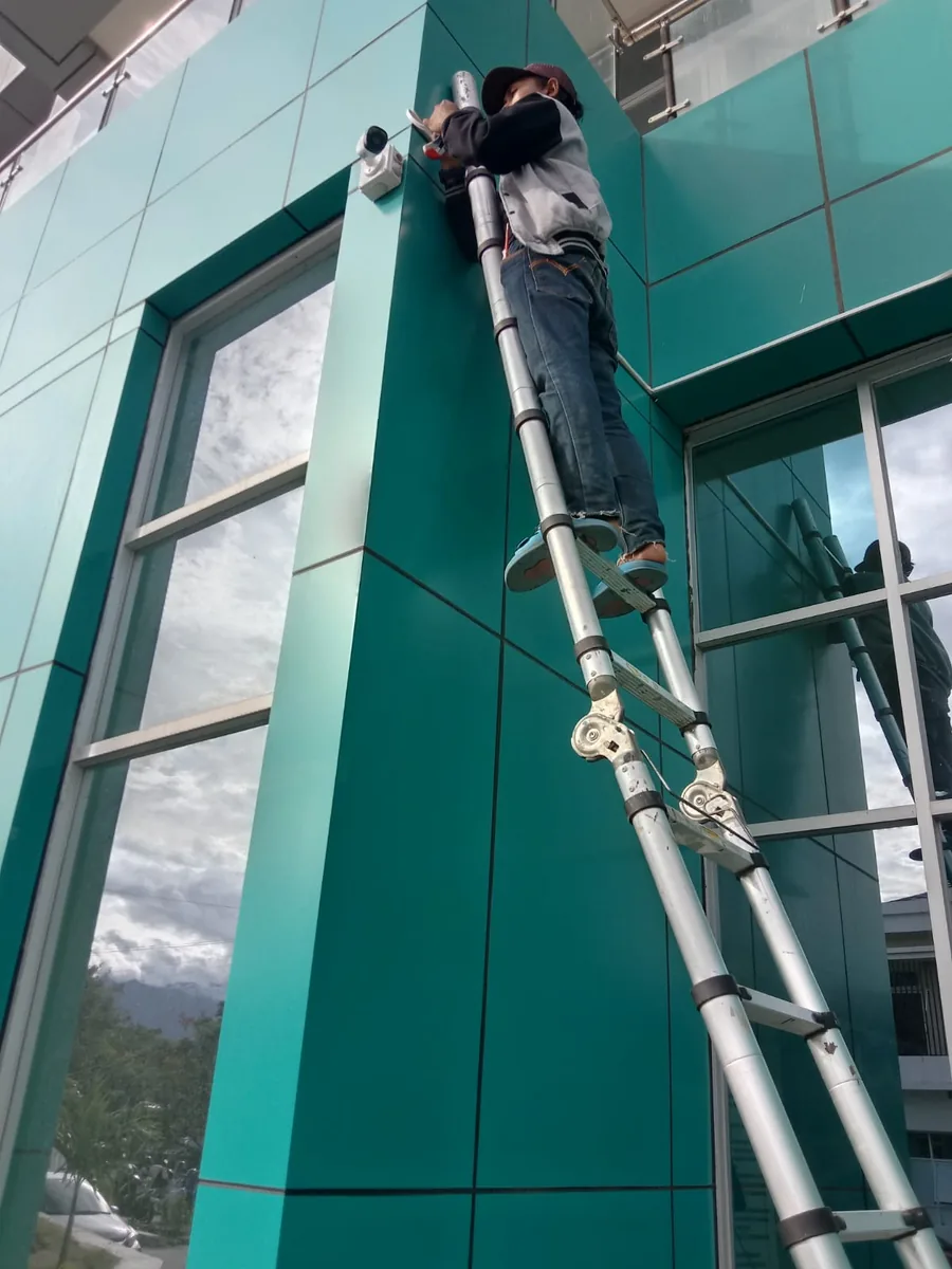 Pemasangan kamera CCTV outdoor